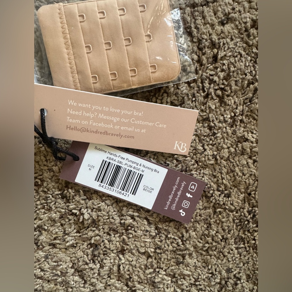 New Kindred Bravely Sublime Hands Free Pumping and Nursing Bra - Picture 5 of 7